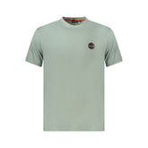 Napapijri Green Cotton Men T-Shirt -   -  Napapijri.